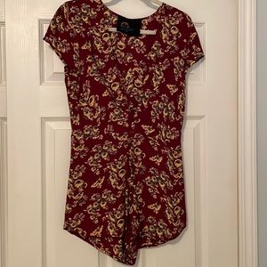 Planet Blue Floral Romper XS